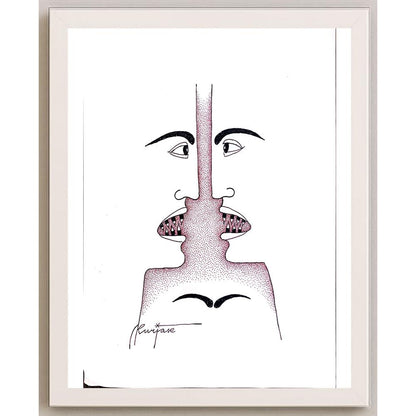 Miodrag Kurjak 29x21cm Orijinal Karikatür BOD05580
