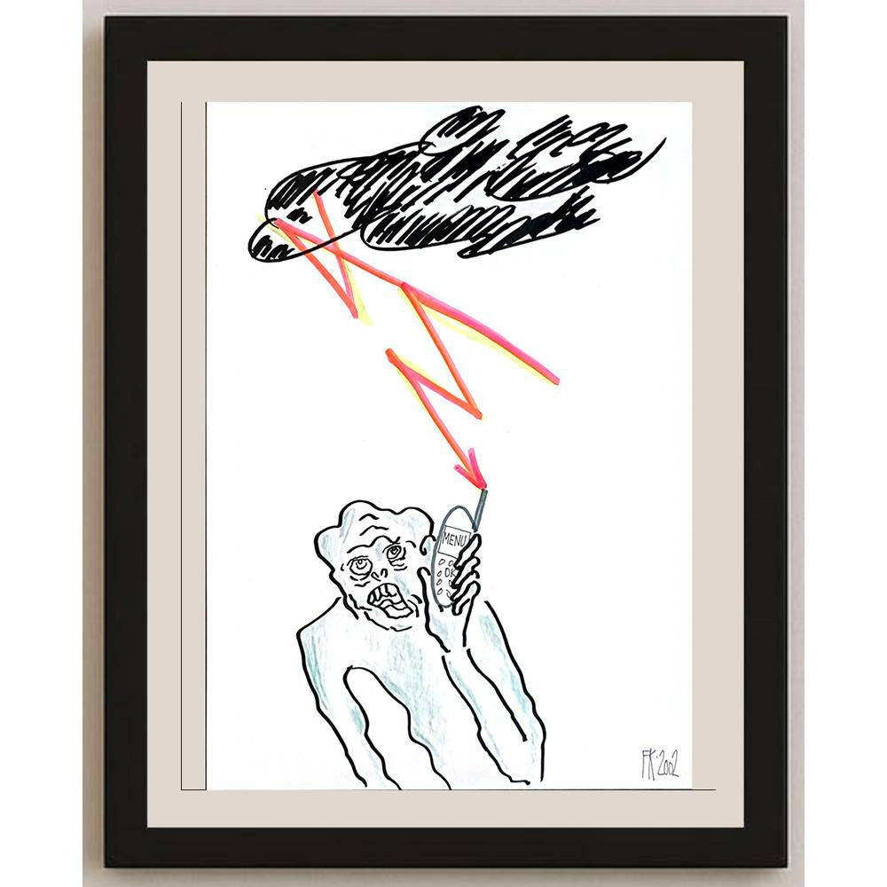 Fedor Kritovak 29x21cm Orijinal Karikatür BOD05588