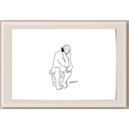 Stanko Zmazek 29x21cm Orijinal Karikatür BOD05591