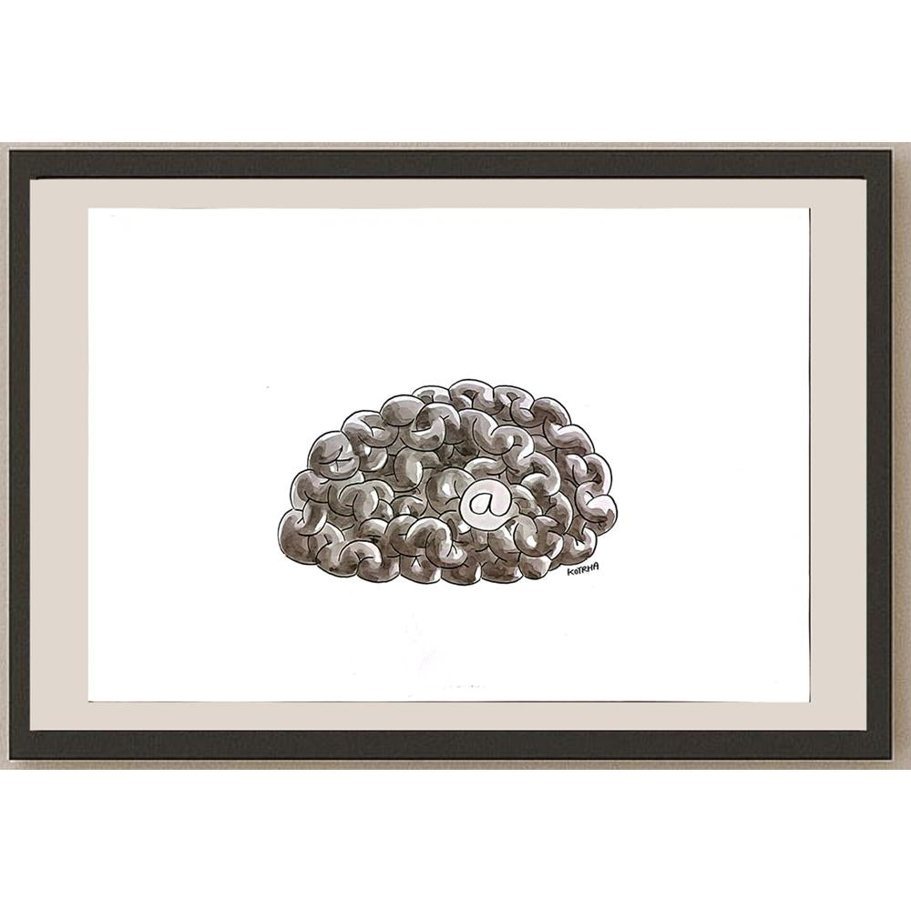 Lubomir Kotrha 29x21cm Orijinal Karikatür BOD05609