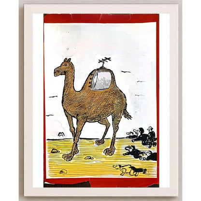 Mileta Miloradovic 33x21cm Orijinal Karikatür BOD05611