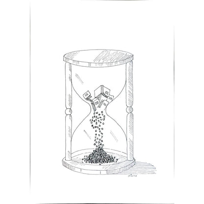 Stevovic Divna 29x21cm Orijinal Karikatür BOD05613