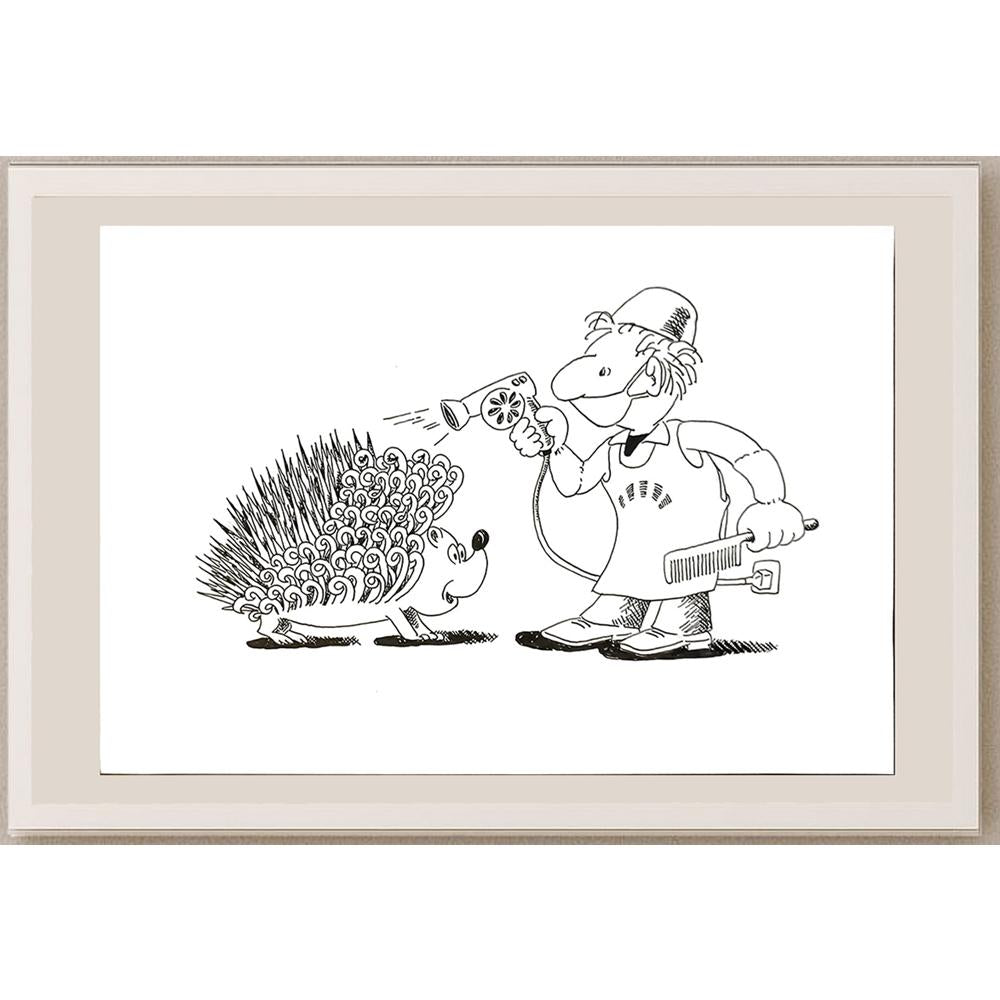 Ma Heng Chao 29x21cm Orijinal Karikatür BOD05665