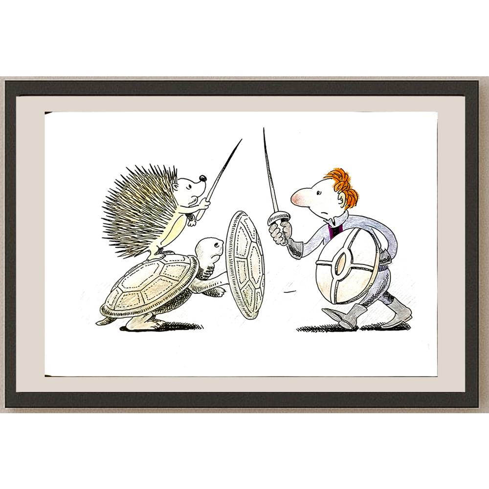 Ma Heng Chao 29x21cm Orijinal Karikatür BOD05666