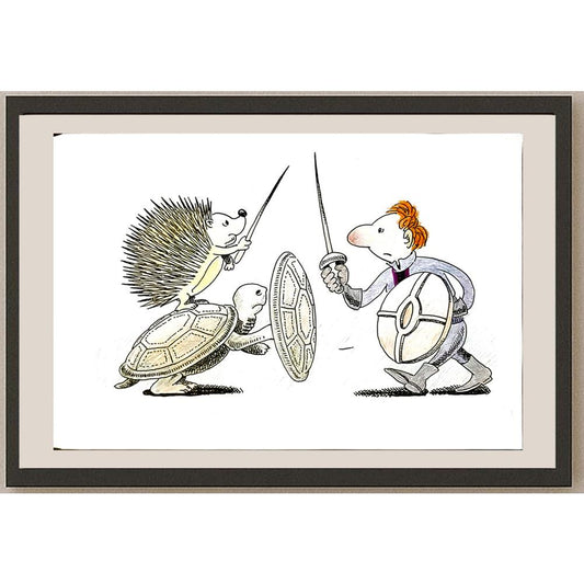 Ma Heng Chao 29x21cm Orijinal Karikatür BOD05666