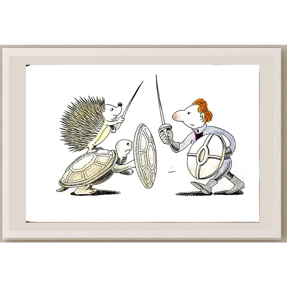 Ma Heng Chao 29x21cm Orijinal Karikatür BOD05666