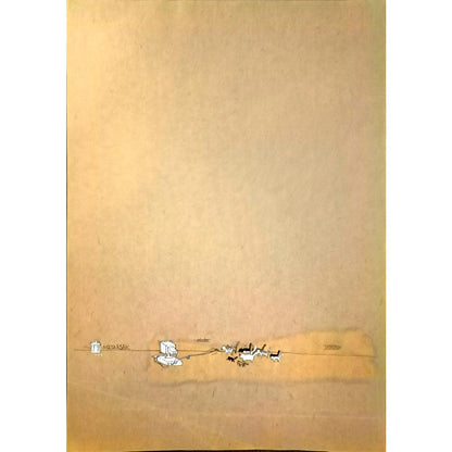 Gasem Lotfy 29x21cm Orijinal Karikatür BOD05672