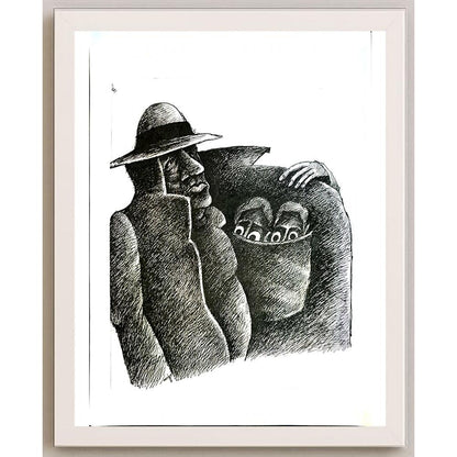 Tabakov Jivko 29x21cm Orijinal Karikatür BOD05683