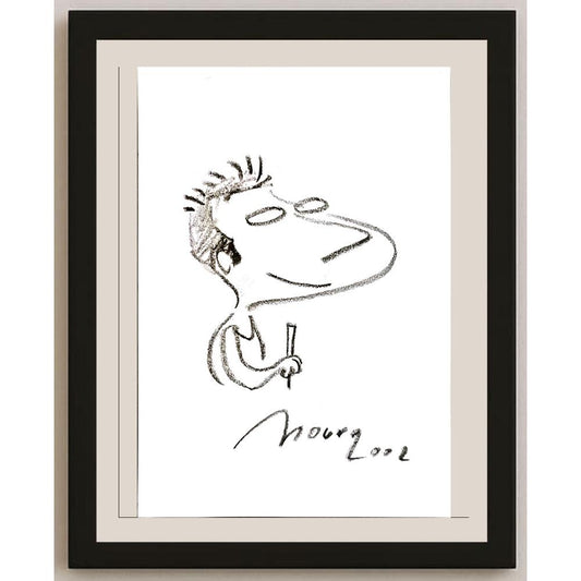 Unknown 29x21cm Orijinal Karikatür BOD05687