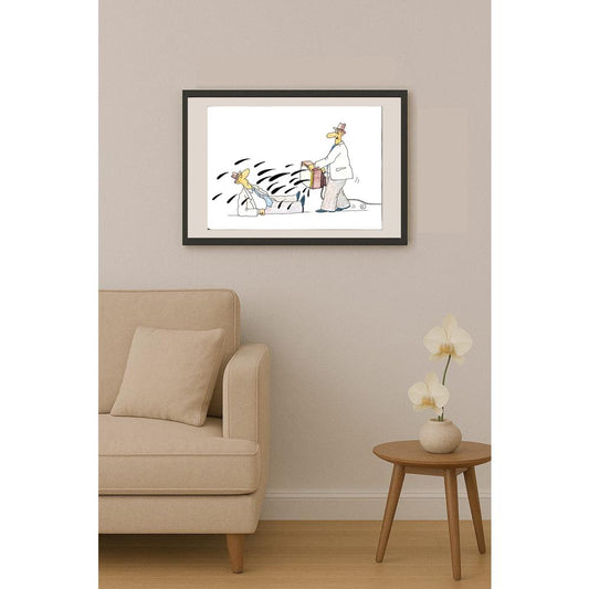 Zijad Sakic 29x21cm Orijinal Karikatür BOD05689