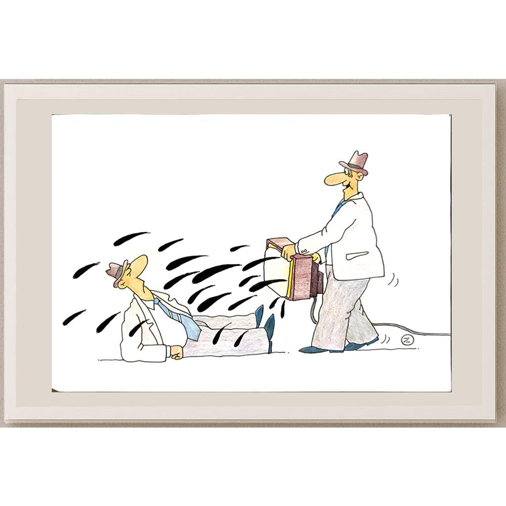 Zijad Sakic 29x21cm Orijinal Karikatür BOD05689