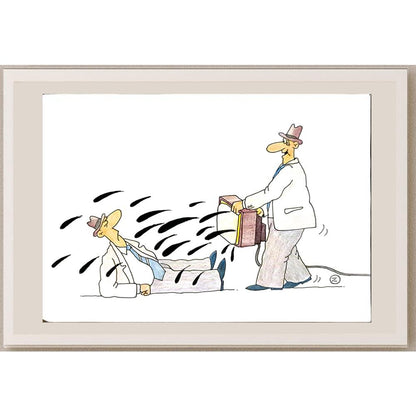 Zijad Sakic 29x21cm Orijinal Karikatür BOD05689