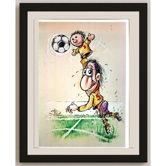 Liviu Stanila 29x21cm Orijinal Karikatür BOD05697