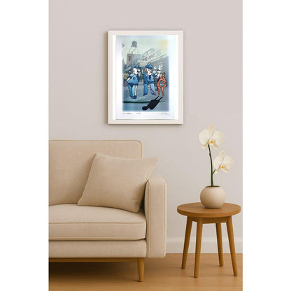 Horia Crisan 29x21cm Orijinal Karikatür BOD05699