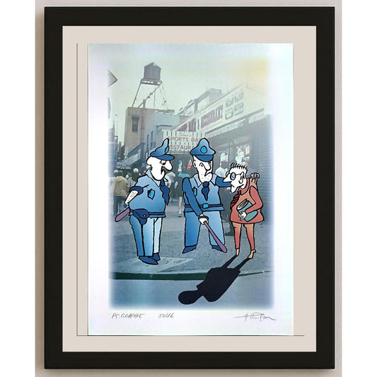 Horia Crisan 29x21cm Orijinal Karikatür BOD05699
