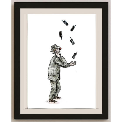 Jugoslav Vlahovic 29x21cm Orijinal Karikatür BOD05700