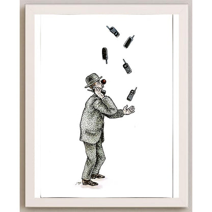 Jugoslav Vlahovic 29x21cm Orijinal Karikatür BOD05700