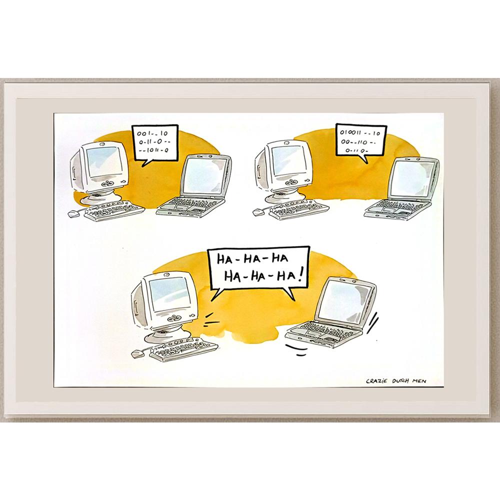 C D M 29x21cm Orijinal Karikatür BOD05706