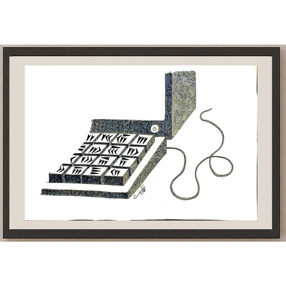 Mahmood Nazari 29x21cm Orijinal Karikatür BOD05749