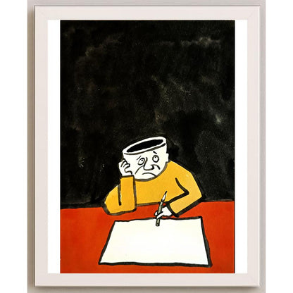 Ye Ting 29x21cm Orijinal Karikatür BOD05791