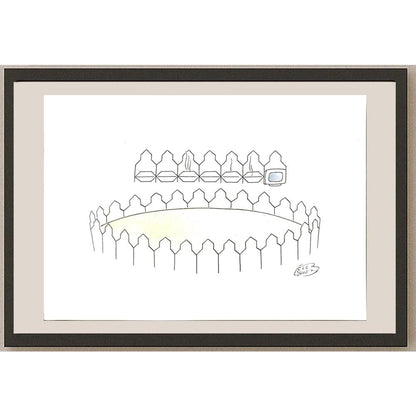 Vitalij Koryako 29x21cm Orijinal Karikatür BOD05793
