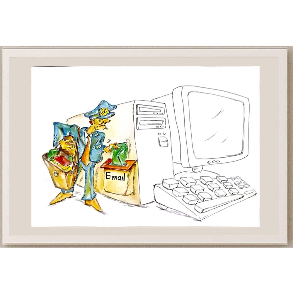 Tsvetomir Veleshky 35x25cm Orijinal Karikatür BOD05813