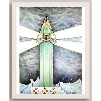 Massood Abrishaman 43x30cm Orijinal Karikatür BOD05828