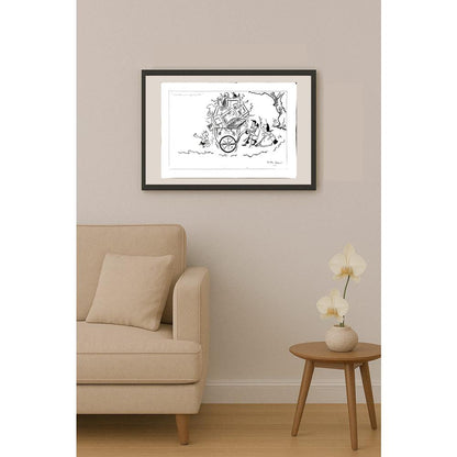 Madhu Yekkesi 43x30cm Orijinal Karikatür BOD05840