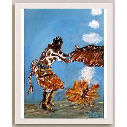 Gerda De Jong 43x30cm Orijinal Karikatür BOD05848