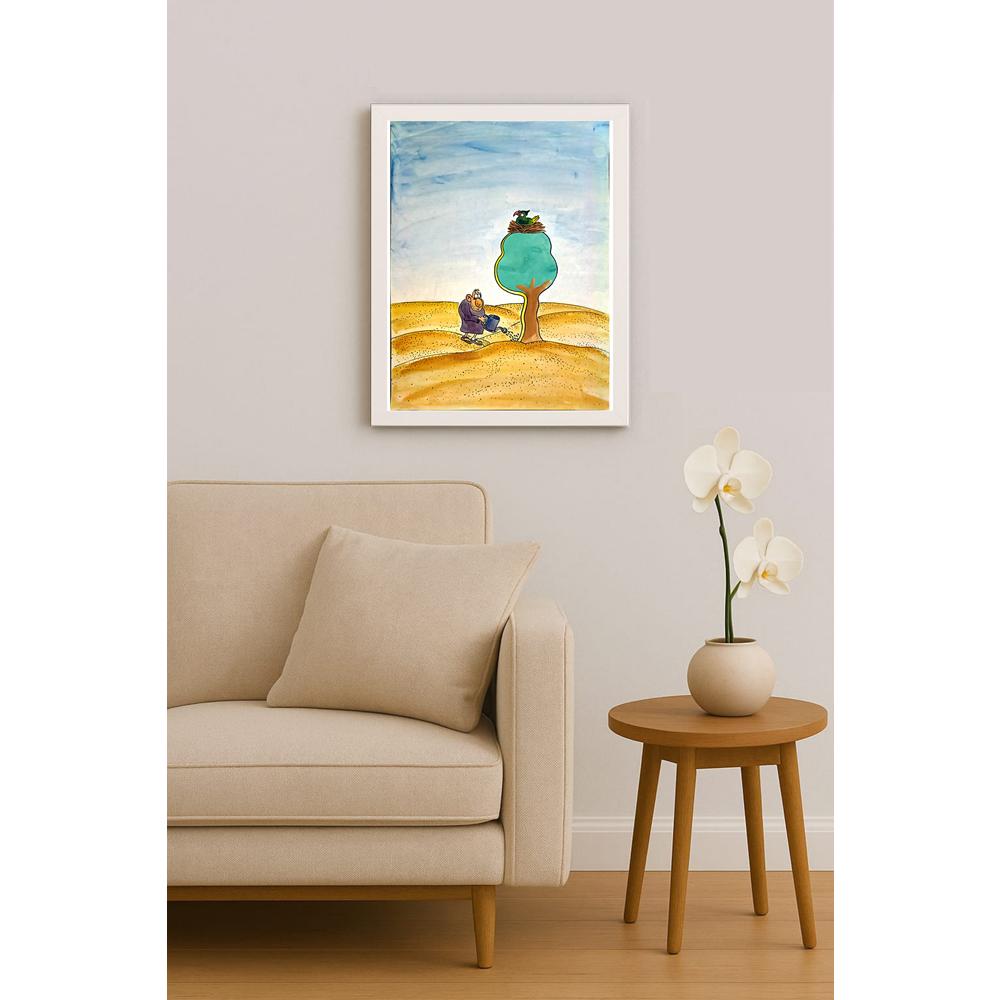 Leng Yan Ping 35x25cm Orijinal Karikatür BOD05853