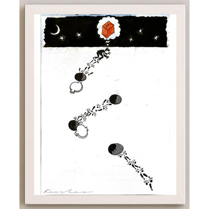 Rooshan Gataullin 43x30cm Orijinal Karikatür BOD05866