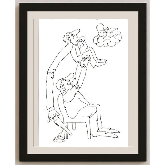 Meret Klıçev 43x30cm Orijinal Karikatür BOD05868