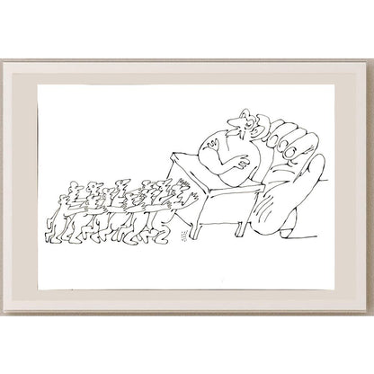 Meret Klıçev 43x30cm Orijinal Karikatür BOD05869
