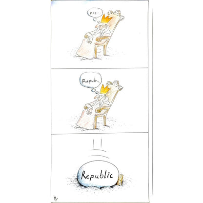 Hamid Mosayebi 45x23cm Orijinal Karikatür BOD05897