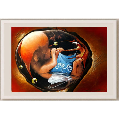 Willem Rasing 43x30cm Orijinal Karikatür BOD05907