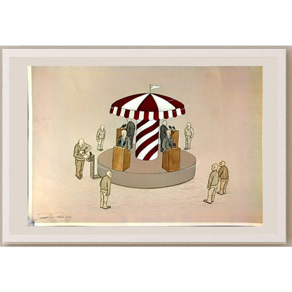 Peiman Rezaei 43x30cm Orijinal Karikatür BOD05910