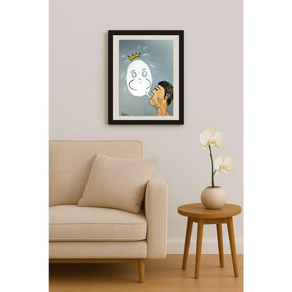 Gerda De Jong 29x21cm Orijinal Karikatür BOD05915