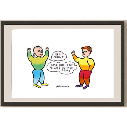 Marino Tarizzo 29x21cm Orijinal Karikatür BOD05916