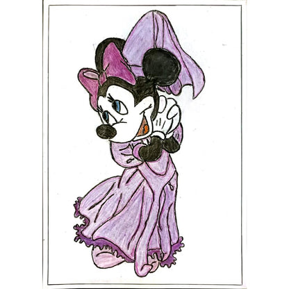 Sahar Salah Elazah 29x21cm Orijinal Karikatür BOD05921