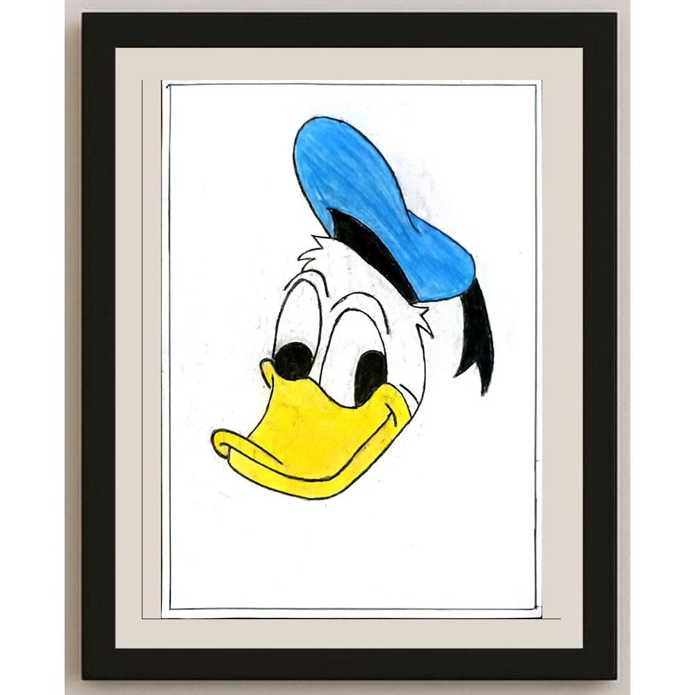 Sahar Salah Elazah 29x21cm Orijinal Karikatür BOD05922