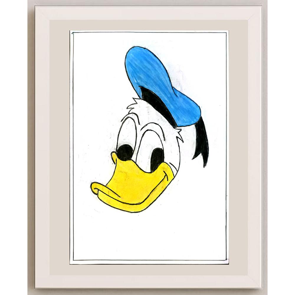 Sahar Salah Elazah 29x21cm Orijinal Karikatür BOD05922