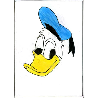 Sahar Salah Elazah 29x21cm Orijinal Karikatür BOD05922