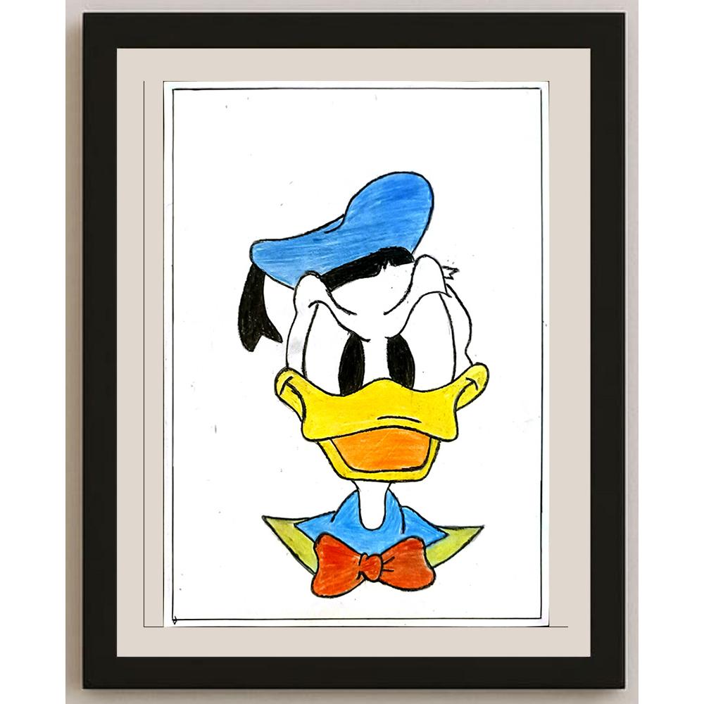 Sahar Salah Elazah 29x21cm Orijinal Karikatür BOD05923