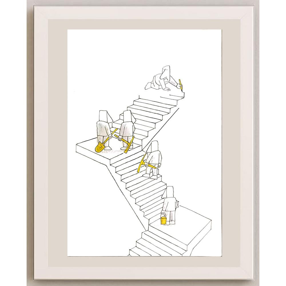 Lubica Konkova 29x21cm Orijinal Karikatür BOD05924