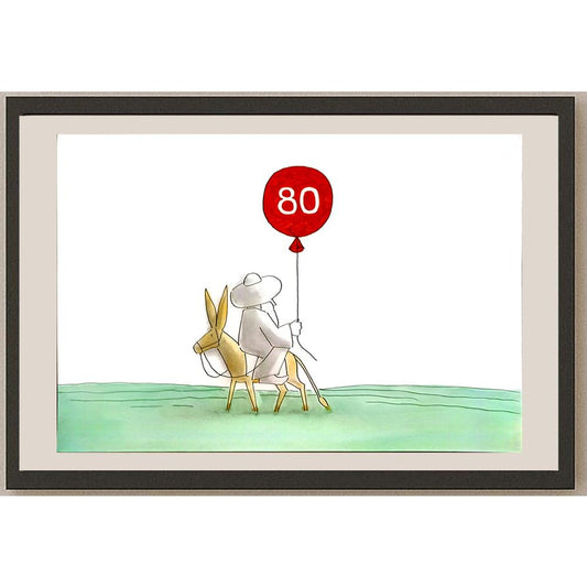 Lubica Konkova 29x21cm Orijinal Karikatür BOD05926