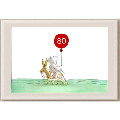 Lubica Konkova 29x21cm Orijinal Karikatür BOD05926