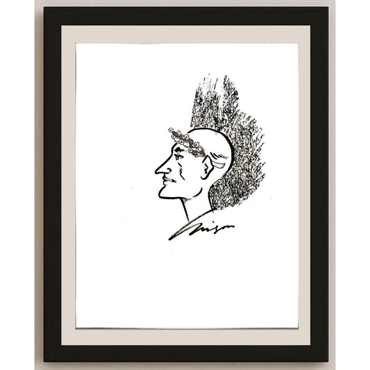 Numair Abbas 29x21cm Orijinal Karikatür BOD05938