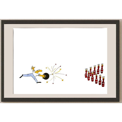 Dechko Nikolov 29x21cm Orijinal Karikatür BOD05949