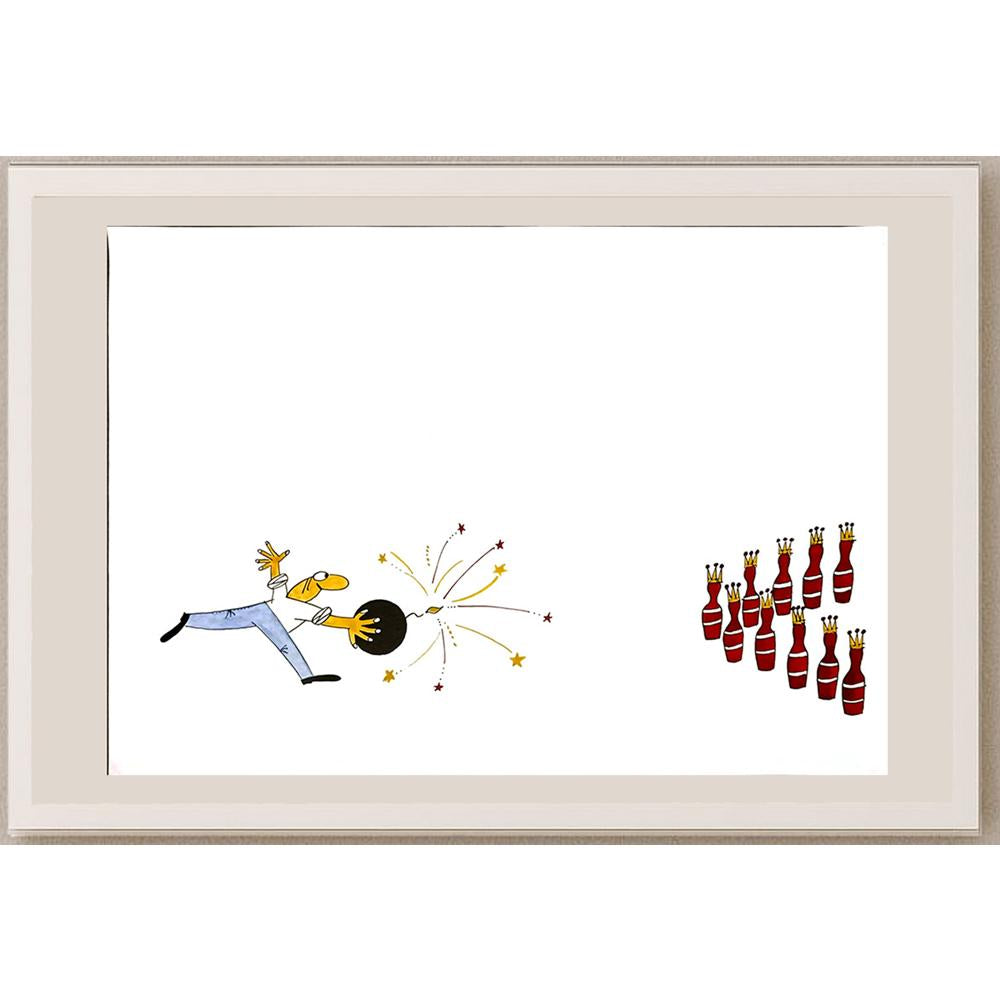 Dechko Nikolov 29x21cm Orijinal Karikatür BOD05949