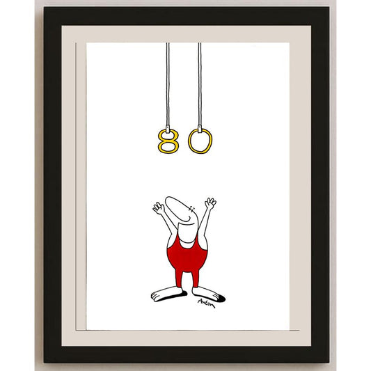 Anton Kotreba 29x21cm Orijinal Karikatür BOD05956